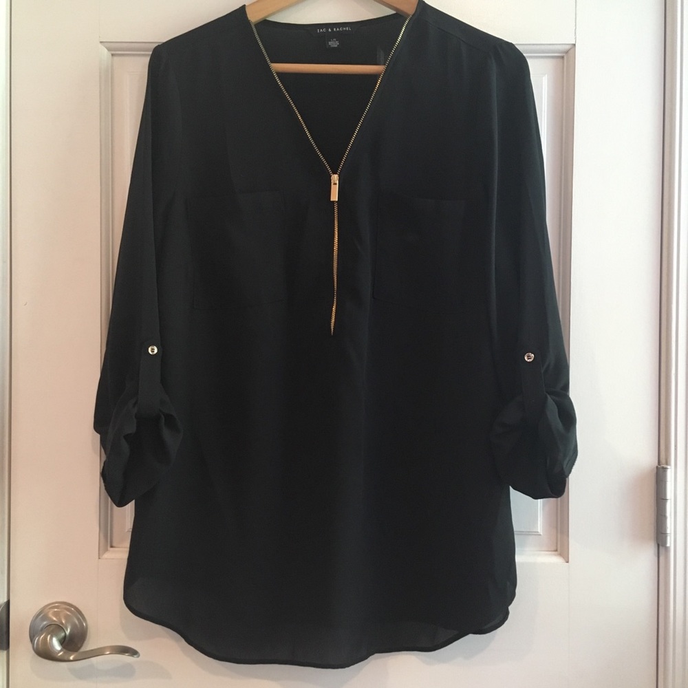 Zac & Rachel long blouse with gold accents